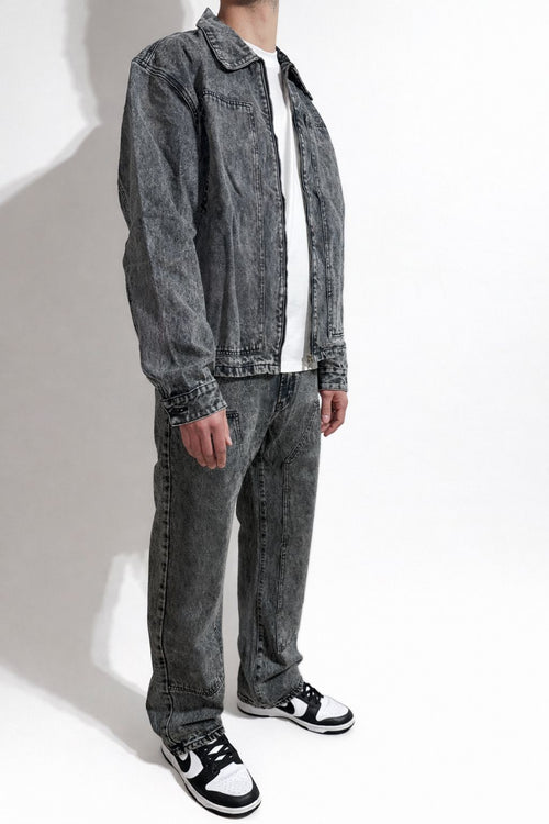 CO-ORDINATO DENIM CHARCOAL WASH