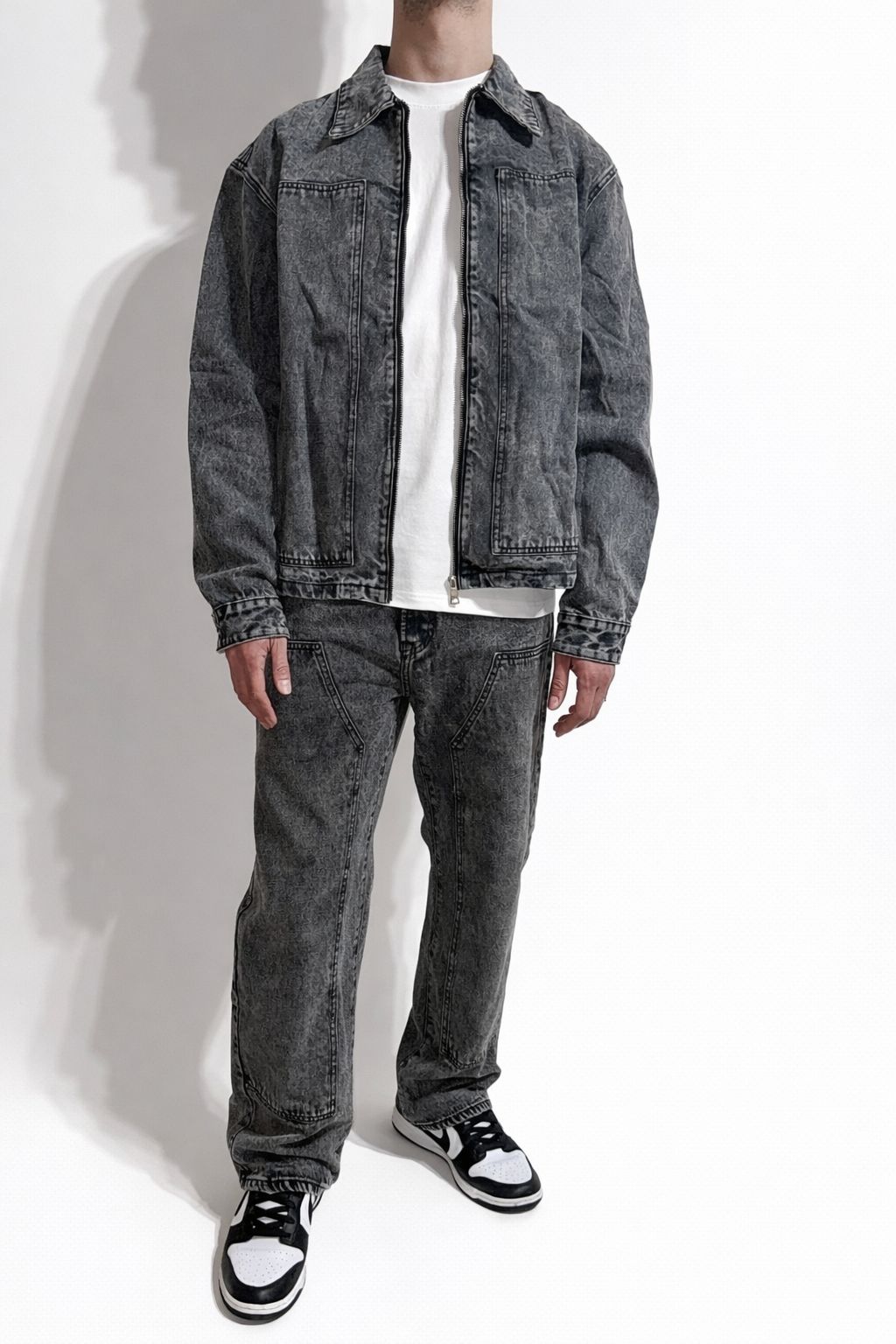CO-ORDINATO DENIM CHARCOAL WASH