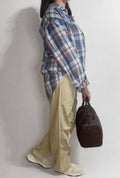 CAMICIA BOYFRIEND A QUADRI