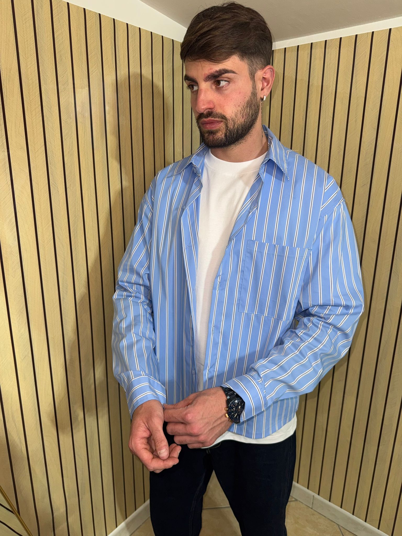 CAMICIA NAVY