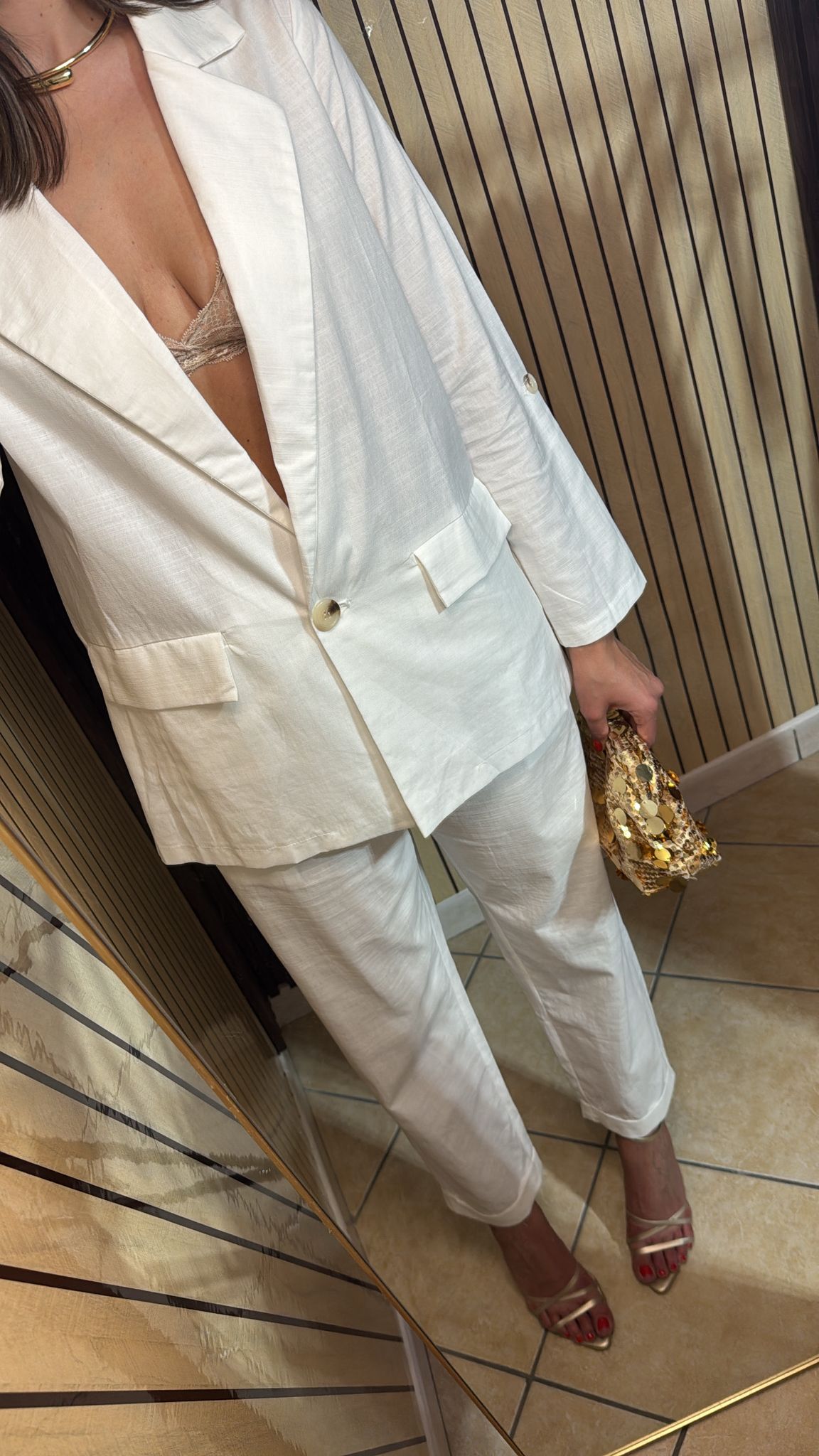 TAILLEUR LINEN CHIC