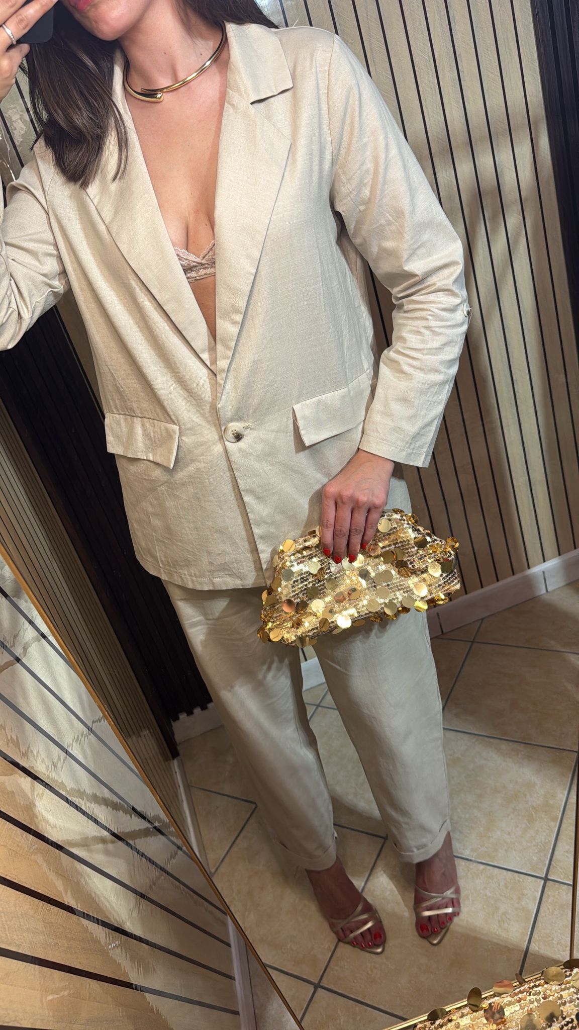 TAILLEUR LINEN CHIC
