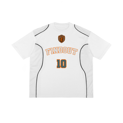 Contrast Piped Panel T-Shirt